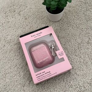 NEW - kate spade Ombre Glitter AirPods Case